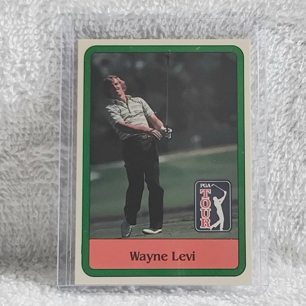 5/$20 E/NM 1981 Donruss Golf Inaugural Wayne Levi PGA Tour Card 32!!